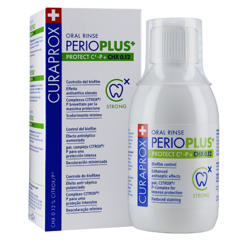 Curaprox Perio Plus Protect Жидкость - ополаскиватель CHX 0,12% 200 мл | фото