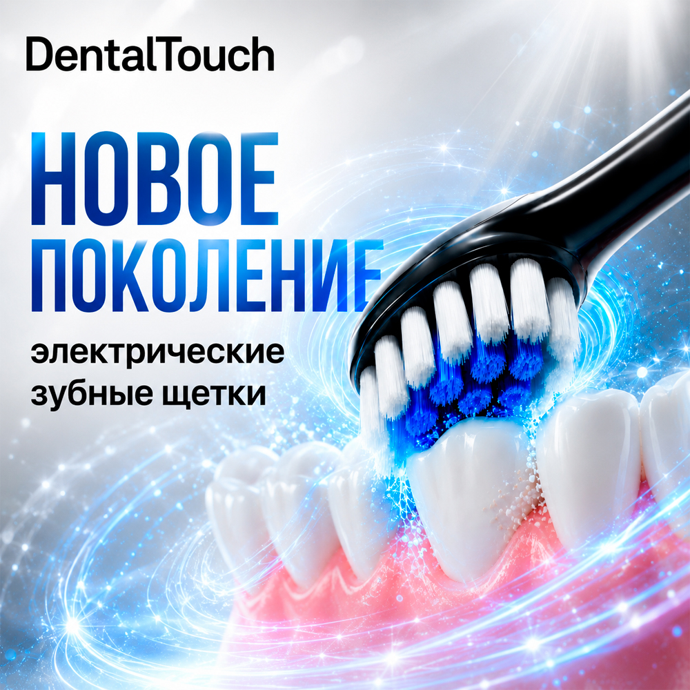 Новинка! DentalTouch — две новые звуковые зубные щётки DT-B007 и DT-B013