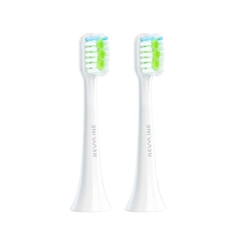 Насадка для электрической зубной щётки Revyline RL 040, белая, 2 шт | фото