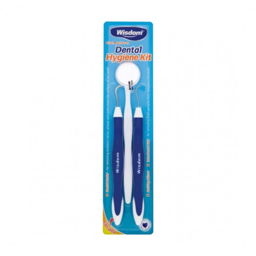Wisdom Clean Between Dental Hygiene Kit Стоматологический набор (зеркало, зонд и кюрета). | фото