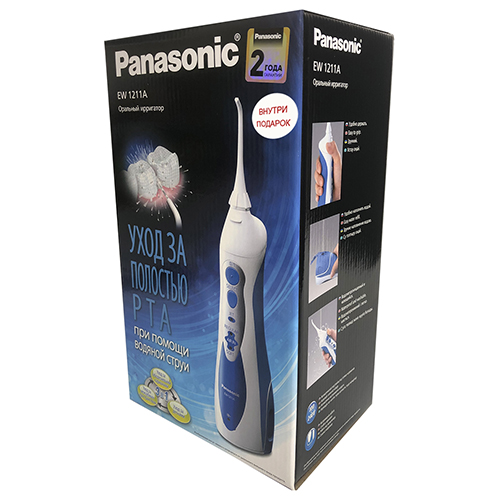 Ирригатор Panasonic EW1211 + Подарок (средство очистки) | фото