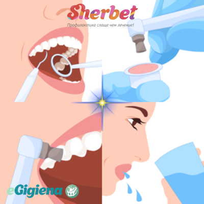 Инструкция по применению профилактических паст Sherbet