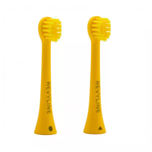 Насадка для электрической зубной щётки Revyline RL 020 желтая, 2 шт. | фото