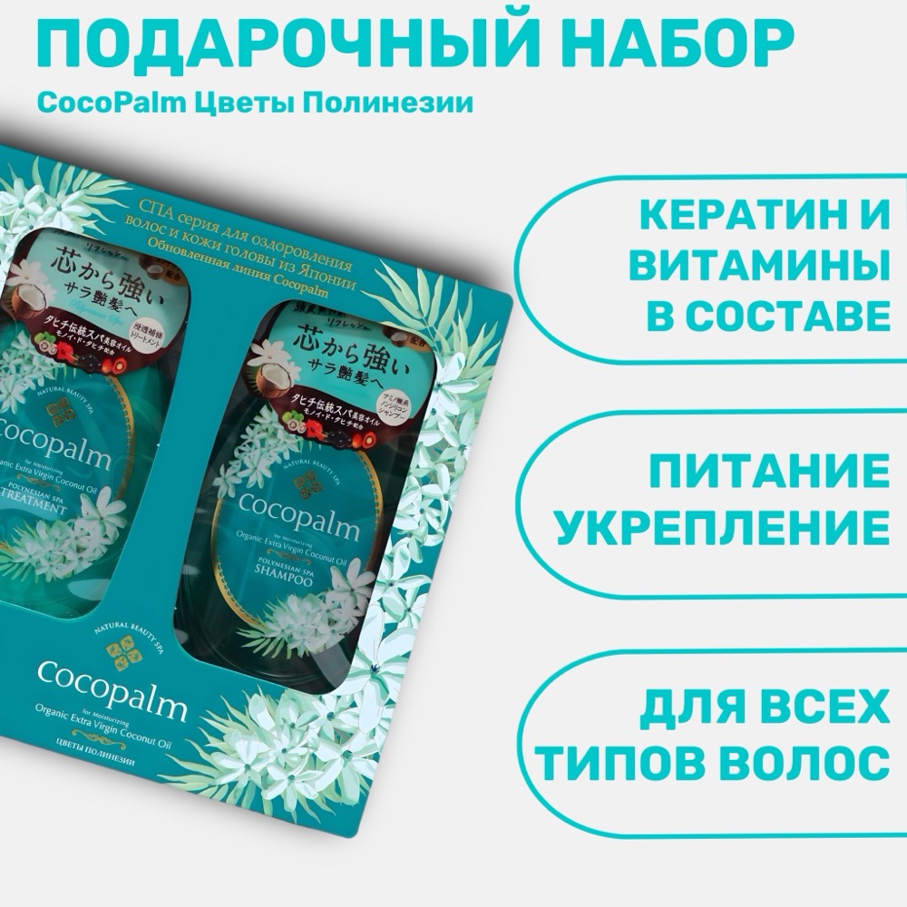 Подарочный набор CocoPalm Цветы Полинезии | фото